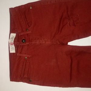 EASY MONEY DISTRESSED JEANS